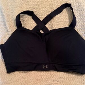 Under Armour Crossback Black Sports Bra